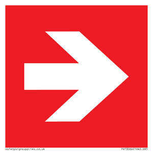Right arrow (white on red background)